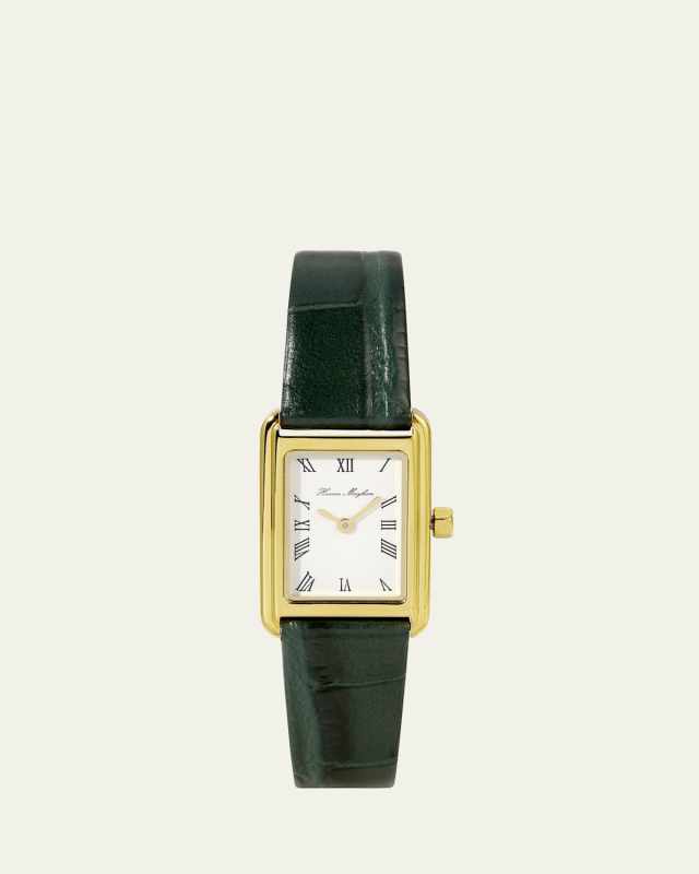 Diana Icon Watch with Leather Strap